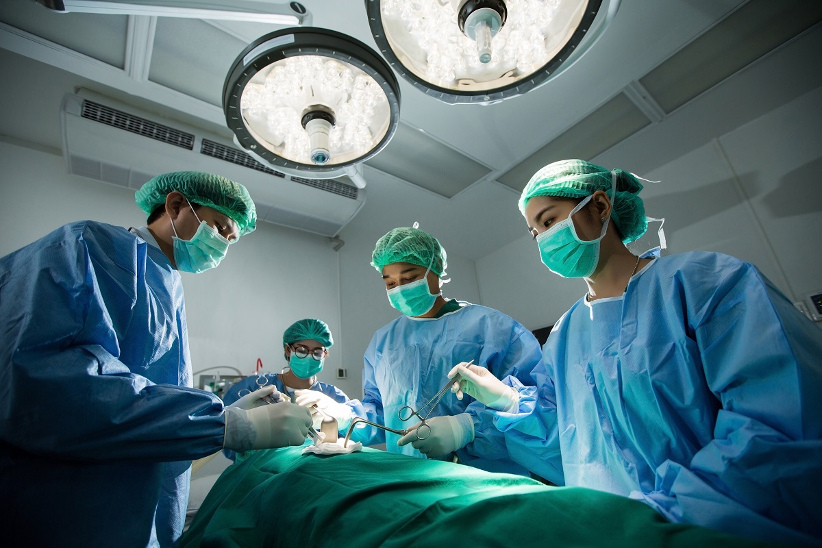 People wearing medical scrubs